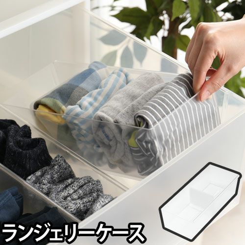 収納ケース ライクイット ランジェリーケース 衣類収納 効率化