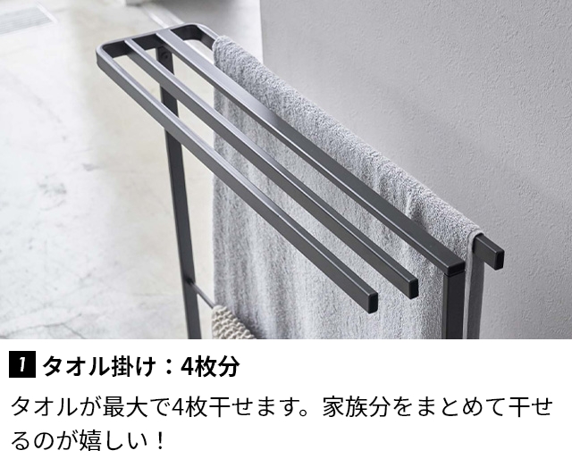 場所を取らない スリムな設計